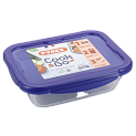Форма для запекания 25х19см PYREX Cook&Go прямоугольная с крышкой стекло 000000000001208664