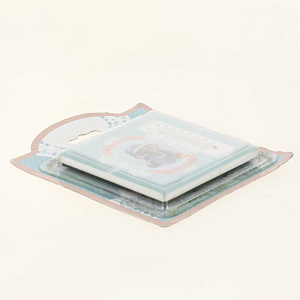 Термометр декоративный арт.43415/12 (10х10см, жидкостный, бытовой в корпусе из доломитовой керамики) / 10*10 000000000001183529