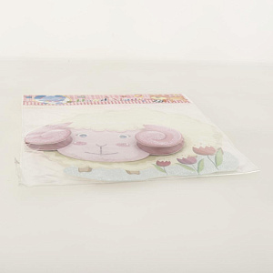 Наклейка самокл декор  из бумаги, на клеевой основе (35,5*25 см)  арт.31811 000000000001183514