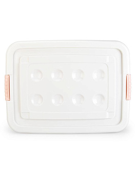 Контейнер для хранения 75л с крышкой ЦВЕТНОЙ в ассортименте полипропилен 000000000001227843