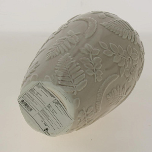 Декоративная ваза Лиственные орнаменты из фарфора / 12.6х12.6х18.1 см арт.79856 000000000001195725