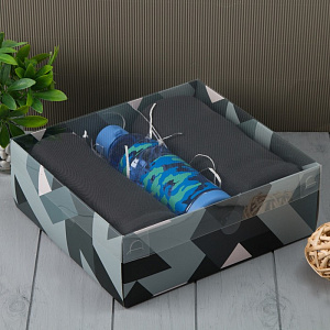 Подарочный набор LoveLife "Для самого лучшего" (плед 150х130см + бутылка) 4761978 000000000001200172