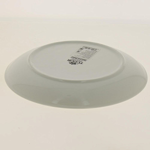 Тарелка обеденная 25,5см TUDOR ENGLAND Royal White белый фарфор 000000000001181753