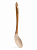 Ложка кулинарная 33x6x1,6см DE'NASTIA деревянная ручка из акации бежевый силикон 000000000001213967