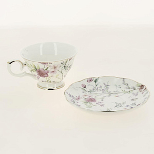 Набор чайный фарфор 12шт (6 чашек 230мл + 6 блюдец0 подарочная упаковка Аглая Balsford 178-43008 000000000001200563