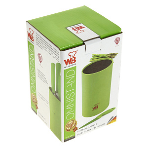 Подставка для ножей Wellberg, пластик 000000000001118922