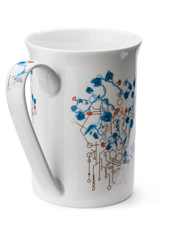 Кружка 435мл APOLLO GENIO Plato Tubo фарфор PLT-435 000000000001194862