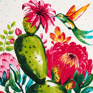 Полотенце кухонное Доляна Кактусы 35х60см 100%хл 160г/м2 4682746 000000000001200852