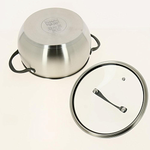 Кастрюля Cristelle Soft Grey, объем 6,0л, код  Cr2244 000000000001187666