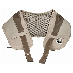 Накидка массажная 82х74х4,5см BRADEX ЗДОРОВАЯ СПИНА серый пластик 1 автоматический и  15 ручных режимов массажа 000000000001217252