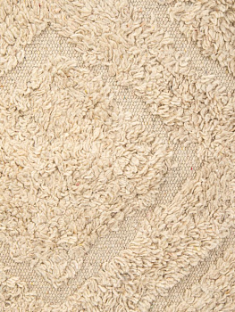 Коврик для ванной 40х60см FORA COTTON противоскользящий айвори хлопок 000000000001225654