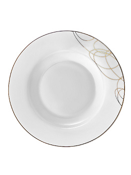 Тарелка суповая 22,5см ESPRADO Leontina костяной фарфор 000000000001193133