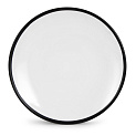 Тарелка обеденная 26,5см White gray керамика POC-45341-23-89-1RZ 000000000001219929