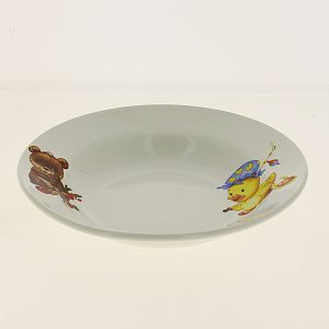 Тарелка глубокая Медвежата, 20 см 000000000001135912