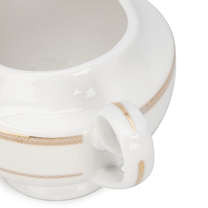 Молочник 260мл Анжелика с золотом фарфор 000000000001219760