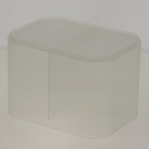 Бокс д/хранения косм.принадлежностей MATTE белый, полипропиленSWP-0960WH 000000000001192314