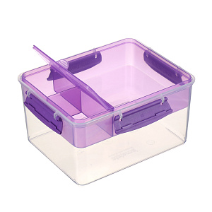 Двухуровневый ланчбокс с разделителями To-Go Sistema, 2.3л 000000000001143681