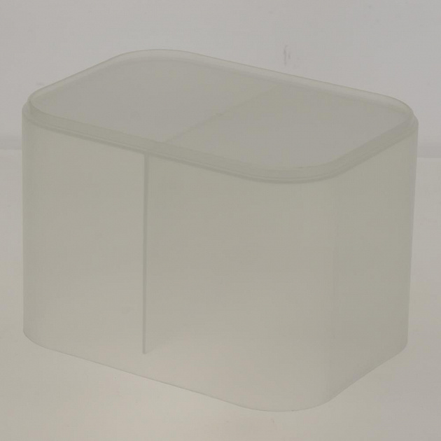 Бокс д/хранения косм.принадлежностей MATTE белый, полипропиленSWP-0960WH 000000000001192314