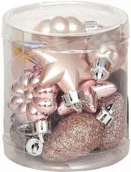 Декоративное украшение Набор фигурок 12шт пластик 000000000001220873