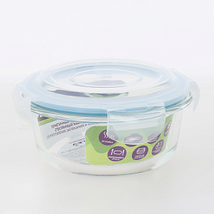 Контейнер 400мл ELEY круглый стекло 000000000001186808