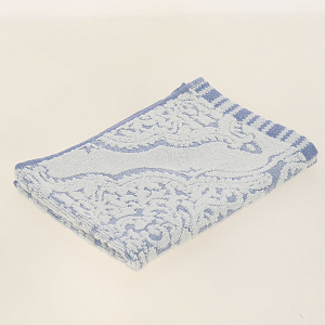 Полотенце 30x50см LUCKY Византия синее 100% хлопок 000000000001181605