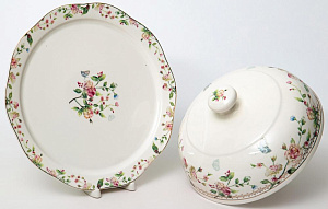 Блинница 27см BALSFORD Стефания с крышко, подарочная упаковка фарфор 000000000001203916