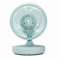 Вентилятор настольный 31х21,5х20см 2скорости 220V 50HZ 25W голубой пластик