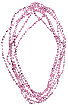 Гирлянда новогодняя Бусы фиолетовые Magic Time, 270 см полистирол 000000000001132737