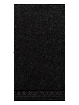 Полотенце 70х130см DE'NASTIA ТАЛИСМАН 1 черный хлопок-100% 000000000001215352