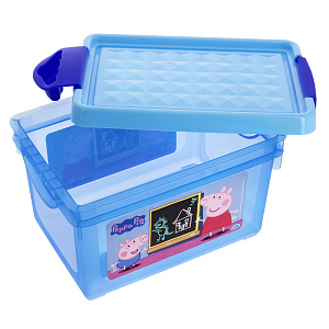 Ящик для игрушек Свинка Пеппа Little Angel, 5.1л 000000000001153984