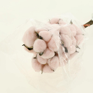 Цветок искусственный 10шт 30см Хлопок 000000000001199243