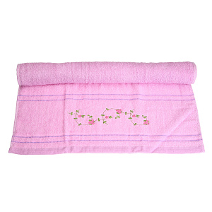 Полотенце махровое Маргаритки Любимый дом, лавандовый, 50?90 см 000000000001125115