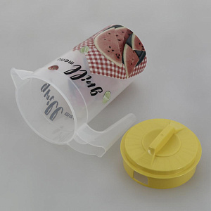 КУВШИН С КРЫШКОЙ С ДЕКОРОМ 1,2л GRILL MENU 4314896 000000000001198958