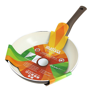 Сковорода 24см ЭКО ПРЕМИО алюминий M07424 000000000001113771