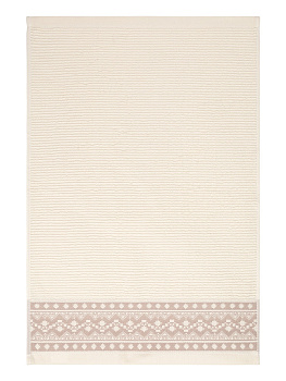 Полотенце кухонное 40x60см DE'NASTIA вельвет молочный хлопок 100% 000000000001215746