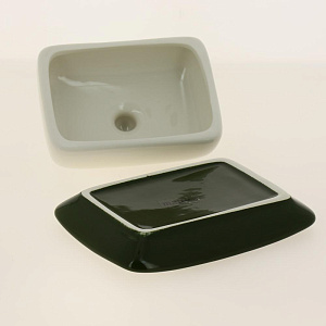 Масленка 17,9x13,2x8см Лимоны Доломит M56038 000000000001193768