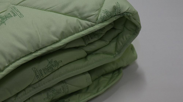 Одеяло евро Бамбук Сети, полиэстер 75г/м2, бамбуковое волокно/ силиконизированное волокно, артикул ОСБД-22 000000000001200920