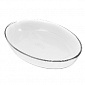 Форма для запекания 35x24x6см 3л OCUISINE овальная стекло