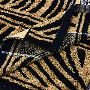 Полотенце DE'NASTIA Зебрано 50х90см кор-черный100%Хлопок T000015 000000000001106175