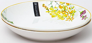 Набор тарелок суповых 2шт 20,5см 550мл BALSFORD Акварельный букет подарочная упаковка фарфор 000000000001204590