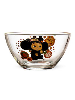 Салатник 13см ND PLAY Чебурашка стекло 000000000001217882