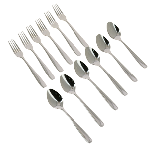 Набор столовых приборов нжс 12 предметов (6 столовых вилок,6 столовых ложек) Cristelle Cr2321 000000000001193618