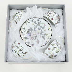 Набор чайный 8 предметов (чашка 270мл-4шт/блюдце-4шт) BALSFORD ВЕРОНА фарфор 000000000001211921