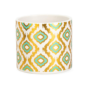 Кашпо 10х9см 0,45л Аква голд IV керамика Кашпо 10х9см 0,45л Аква голд IV керамика 000000000001225869