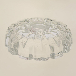 Пепельница 13х13х4см GREENAPPLE Стекло,KR288 000000000001193605