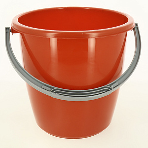 Ведро 12л ШЕФ ПОЛИМЕР. Экологически чистый ударопрочный материал.Усиленный Корпус.Утолщенное дно.Бортик усилен ребрами жесткости. Красное.Полипропилен 000000000001209403