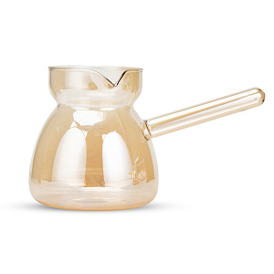 Турка 600мл Янтарная боросиликатное стекло 000000000001220011