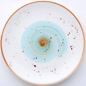 Тарелка десертная 19см TULU PORSELEN Galaxy milky/mint фарфор 000000000001212287