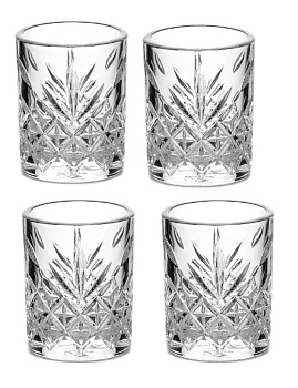 TIMELESS Набор стопок для водки 4шт 62мл PASABAHCE стекло 000000000001183464