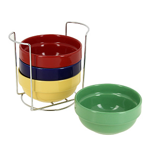 Набор салатников Wellberg, керамика, 5 предметов 000000000001172385